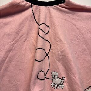 Felt poodle skirt. For costume use.